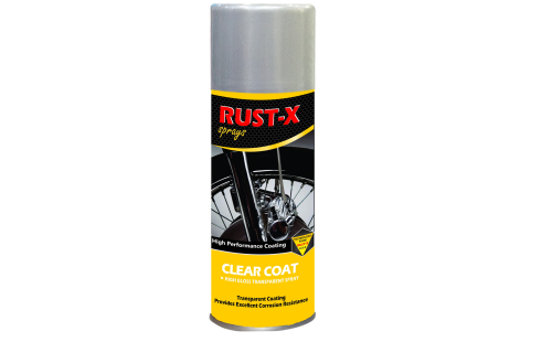 Rust-X Spray Clear coat spray, Spray Paint Clearcoat